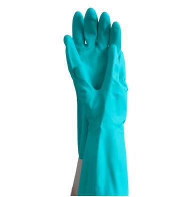 Schutzhandschuhe MaiMed® - safety touch nitril, grün, Größe S, 1 Paar