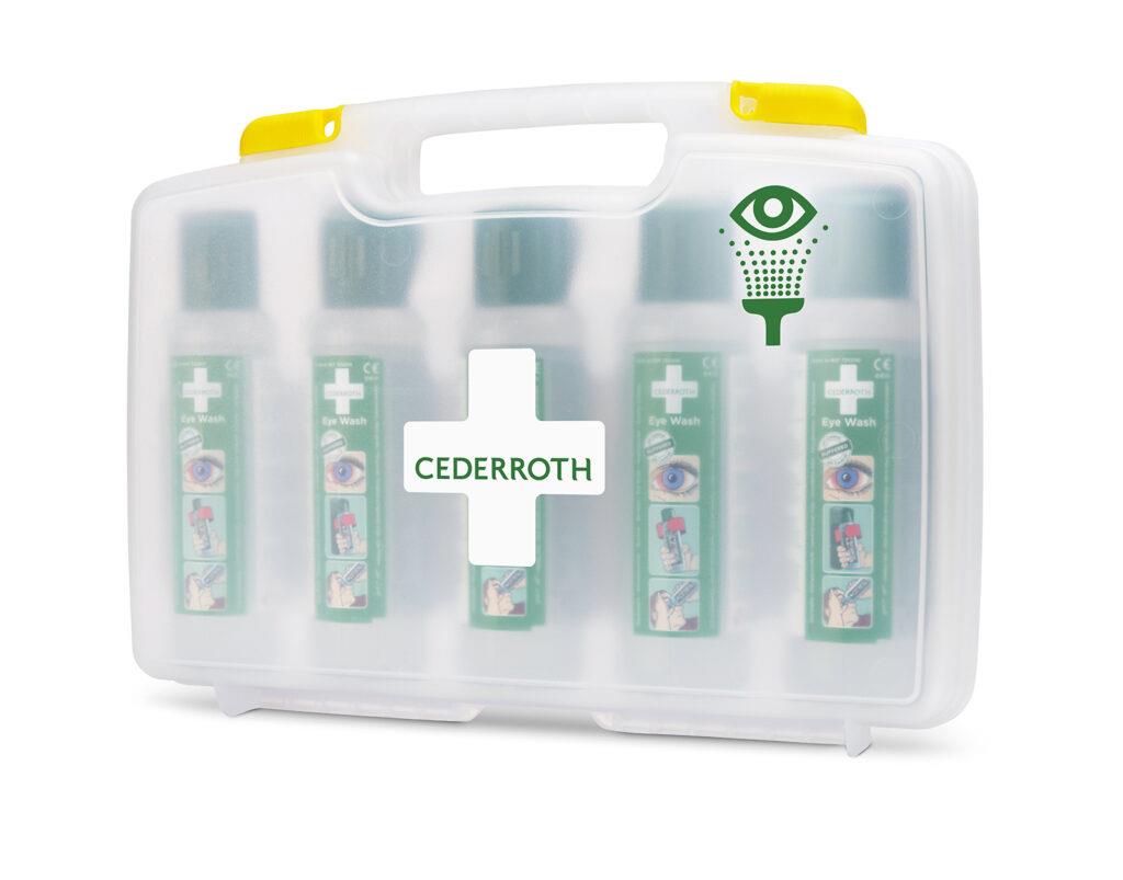 Augenspülflaschen-Koffer Cederroth Eye Wash Case (5x 500 ml)