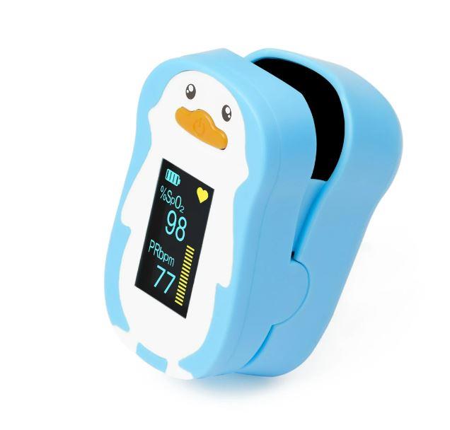 Pulsoximeter Pulox PO-220B für Kinder, blau
