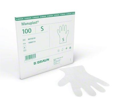 Einmalhandschuhe Manuplast® PE, B.Braun, Größe S, 100 Stück