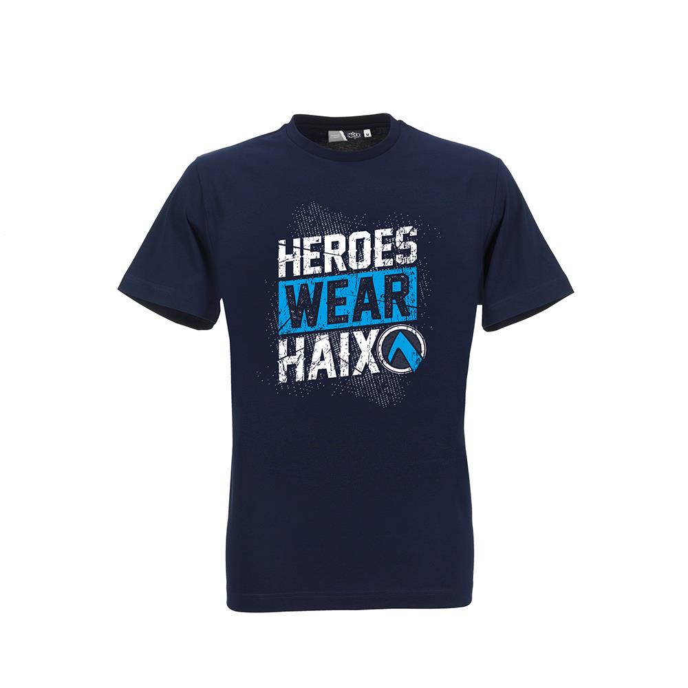 T-Shirt "Heroes wear HAIX" 22.1 Ws, navy, Größe XS