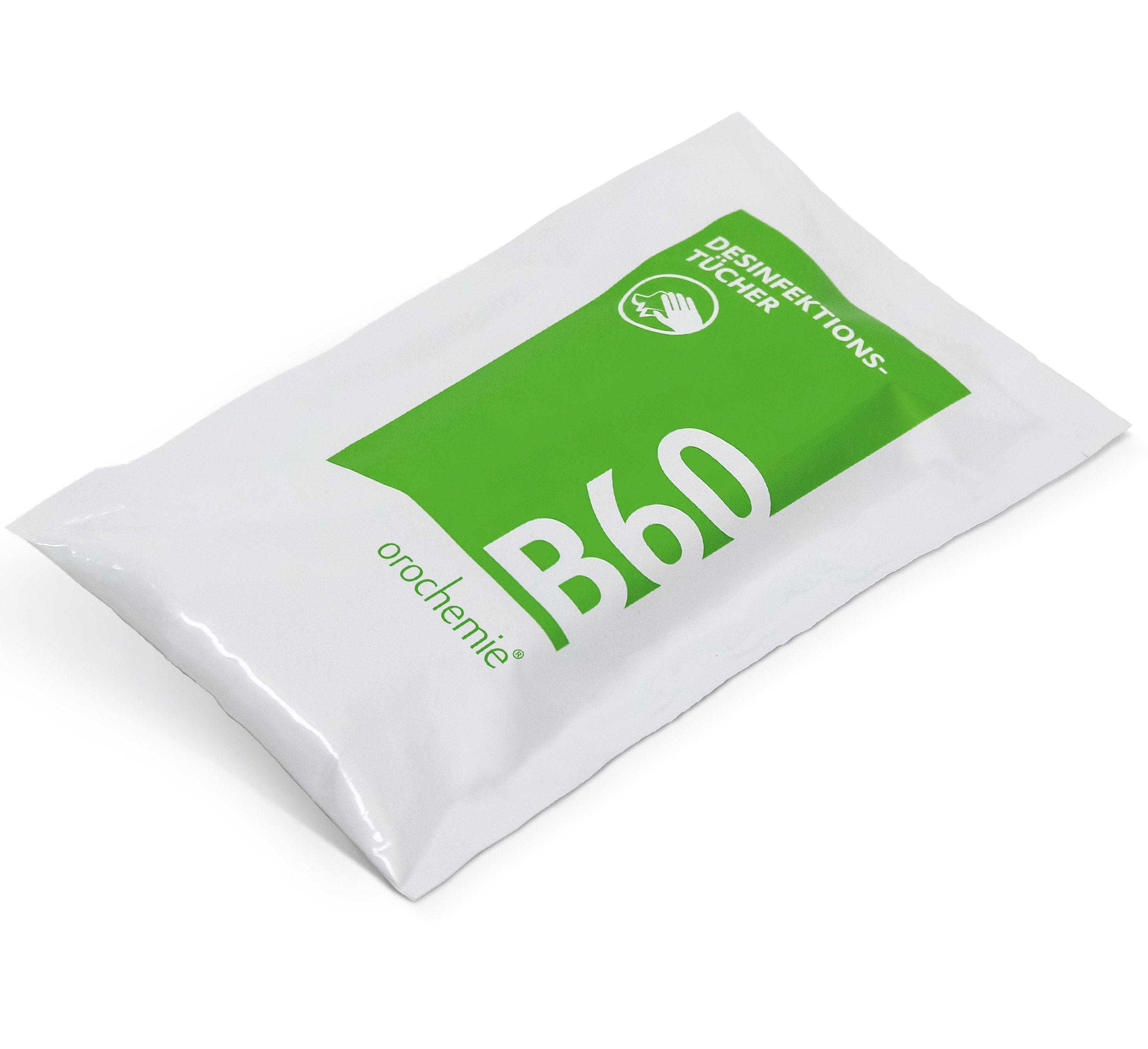 Desinfektionstücher orochemie® B 60, Nachfüllpackung á 110 Tücher