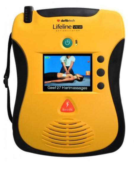 AED Defibtech Lifeline VIEW, Vollautomat, 2-sprachig