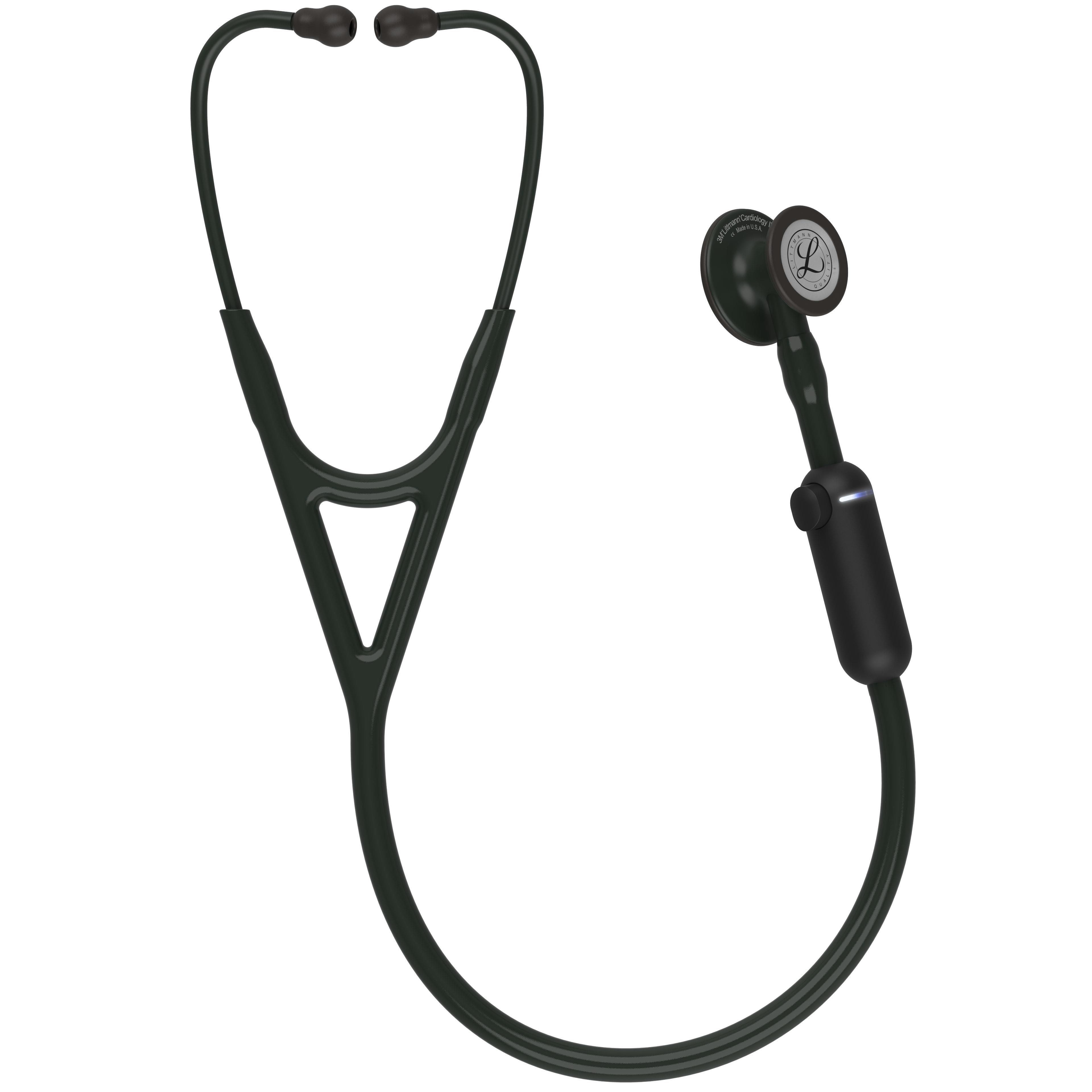 Stethoskop Littmann® CORE Digital-Stethoskop, Black Edition, black, 8490