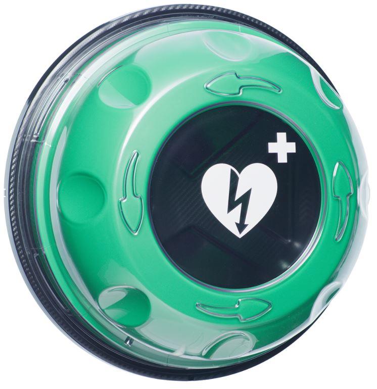 AED-Wandschrank ROTAID Plus, innen, grün