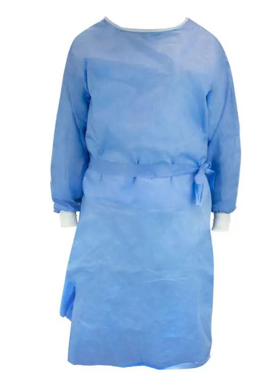Einmal-OP-Kittel AEROprotective, unsteril, blau, Größe XL, einzeln verpackt