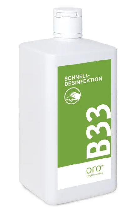 Schnelldesinfektion orochemie® B 33, 1.000 ml
