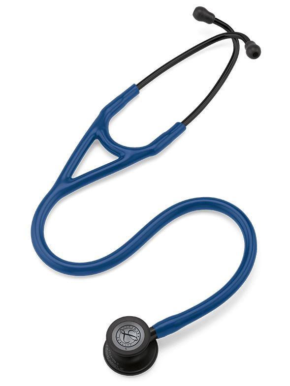 Stethoskop Littmann® Cardiology IV, Black Edition, marineblau, 6168