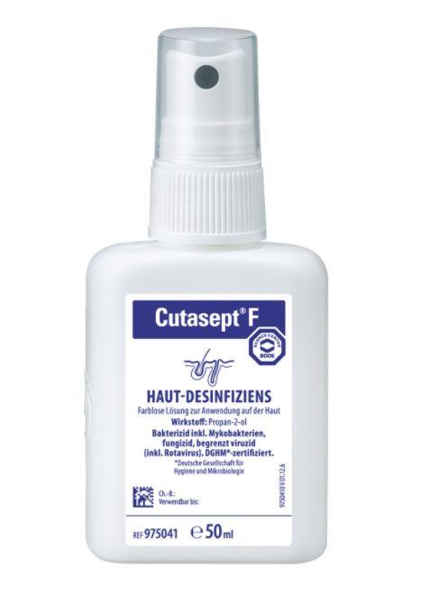Desinfektionsmittel Haut, Cutasept® F, Hautantiseptikum, 50 ml Sprühflasche