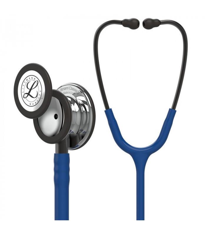 Stethoskop Littmann® Classic III, 69cm, Navy Blau, Spiegelglanzbruststück, 5863