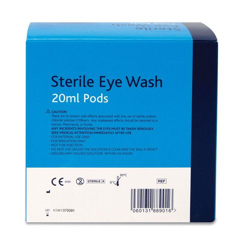 Augenspülampullen NaCl. 0,9%, FAP-First Aid Products, 20 ml, 25 Stück