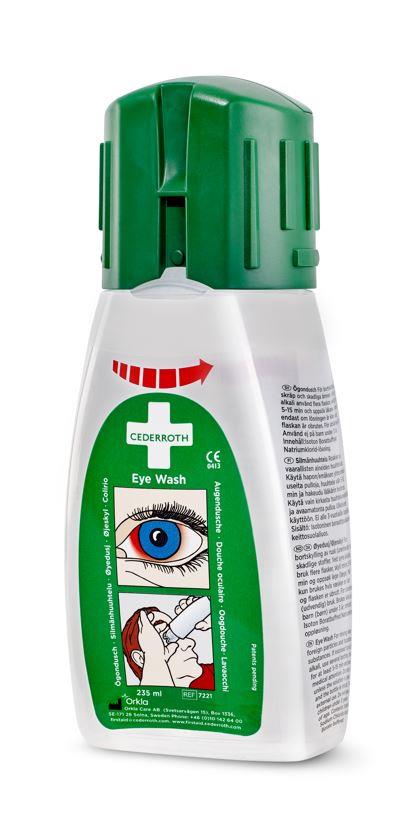 Augenspülflasche POCKET Cederroth Eye Wash Pocket Model, 235 ml